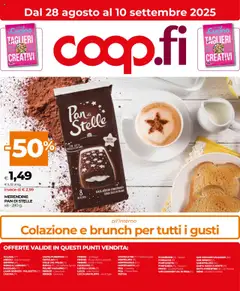 Anteprima COOP Firenze catalogo valida dal 28/08/2025