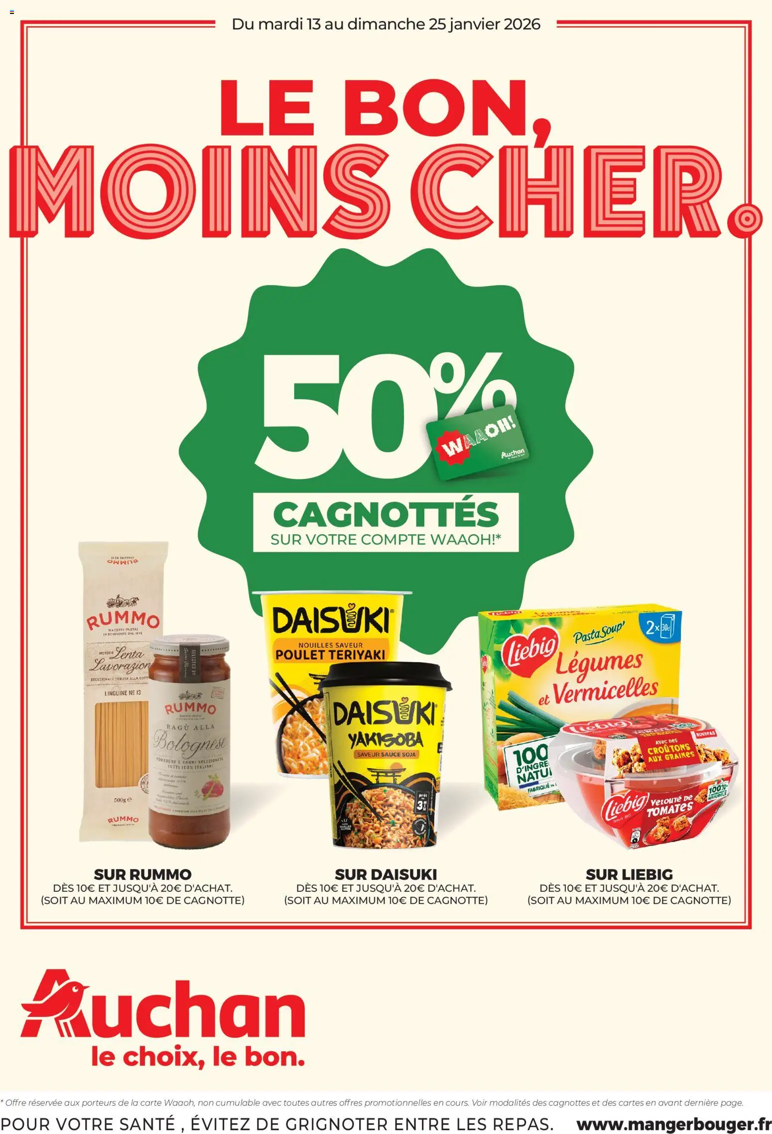 Auchan prospectus - page 1 - valable à partir du 13/01/2026