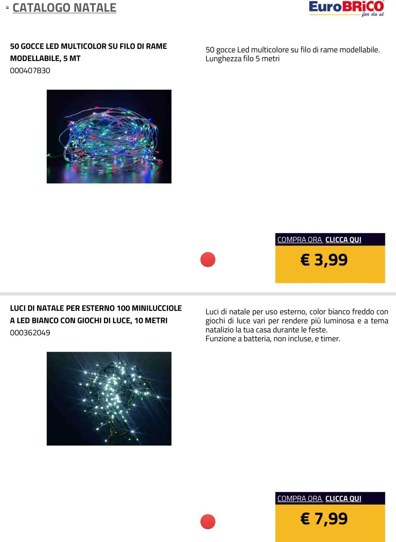 Eurobrico Natale catalogo - pagina 13 - valido dal 23/07/2025