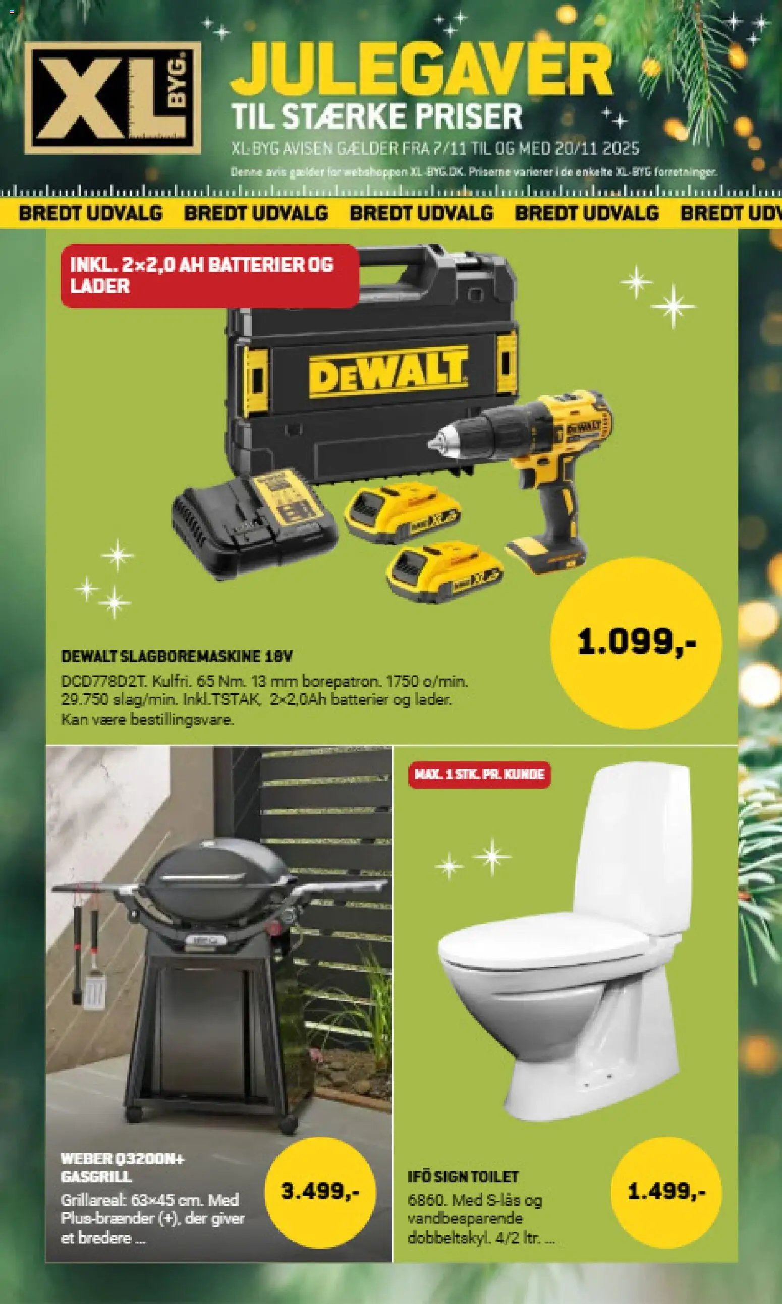 XL-BYG - Tilbudsavis - side 1- gyldig fra 07/11/2025