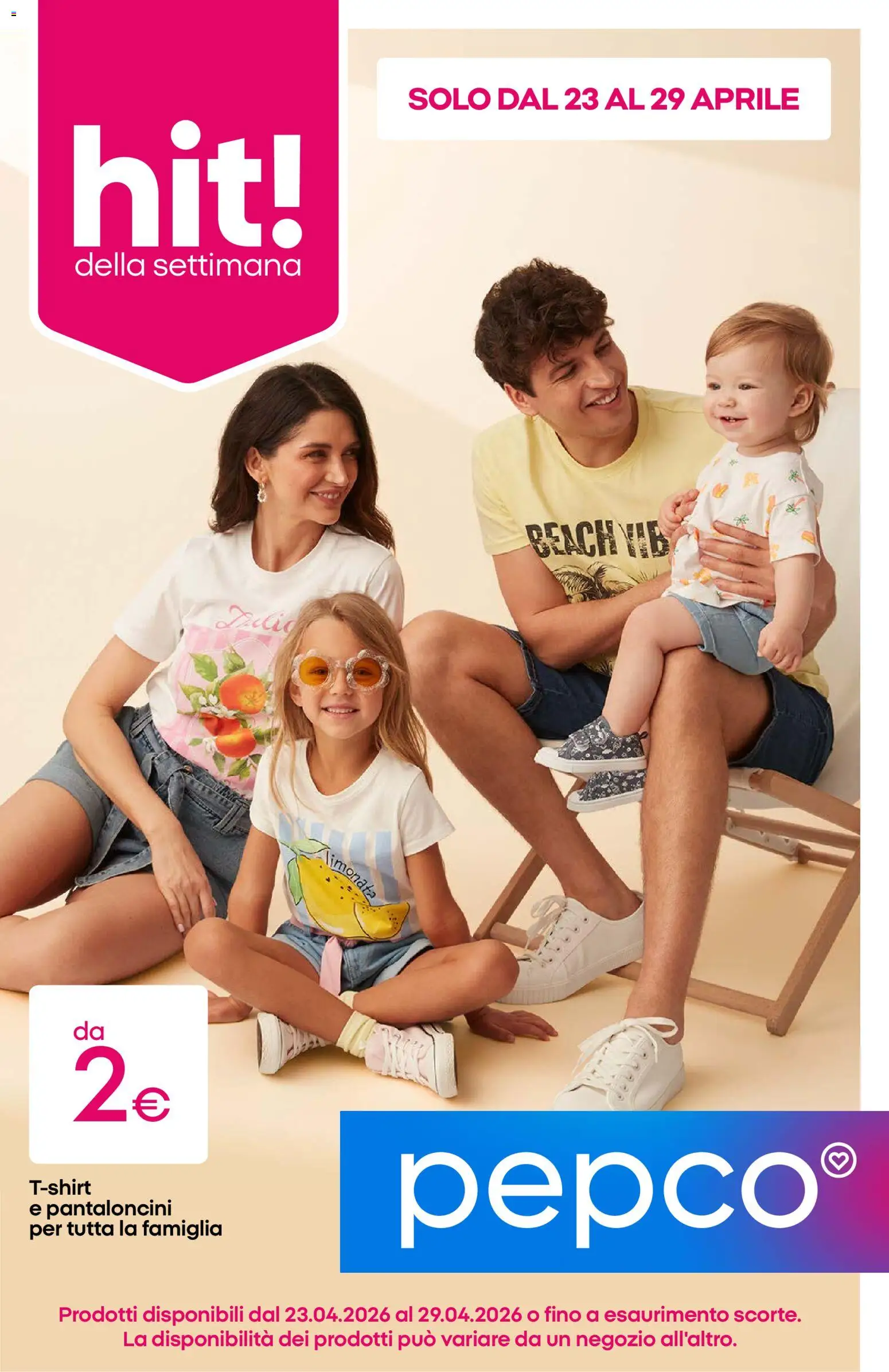 Pepco volantino - pagina 1 - valido dal 23/04/2026