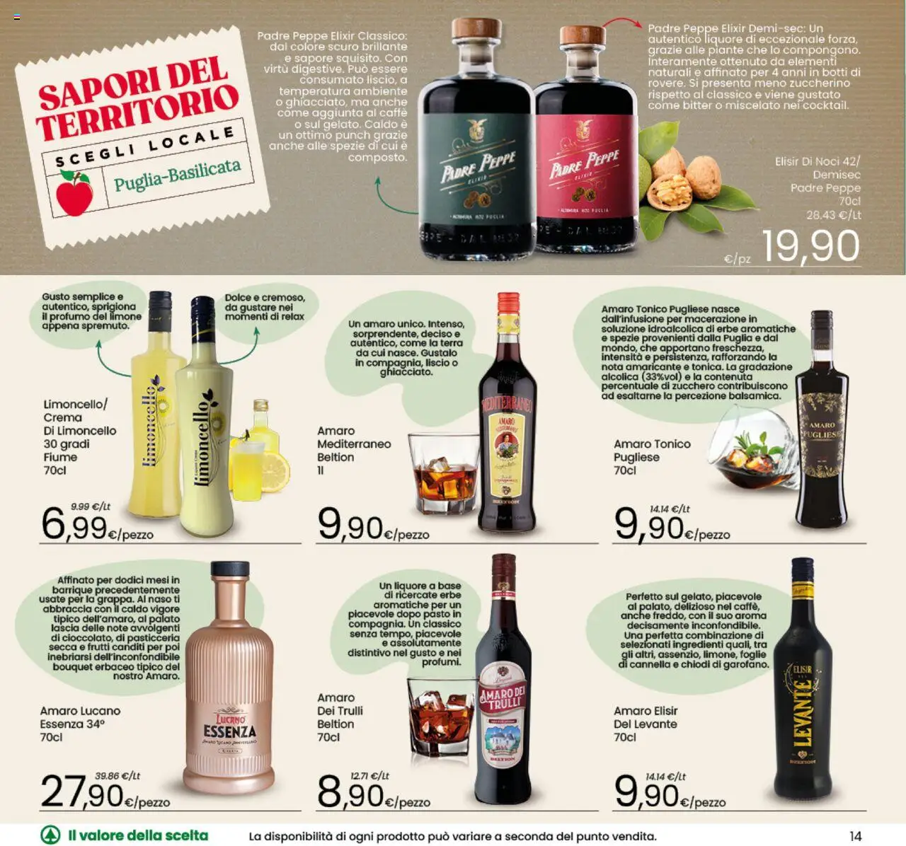 Eurospar Sapori catalogo - pagina 14 - valido dal 15/07/2025