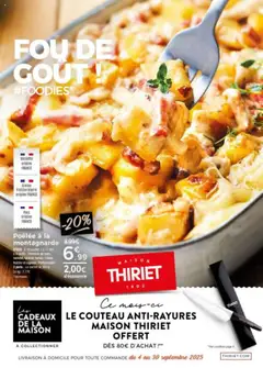 Aperçu Thiriet Catalogue livraison à domicile  valable à partir du 04/09/2025