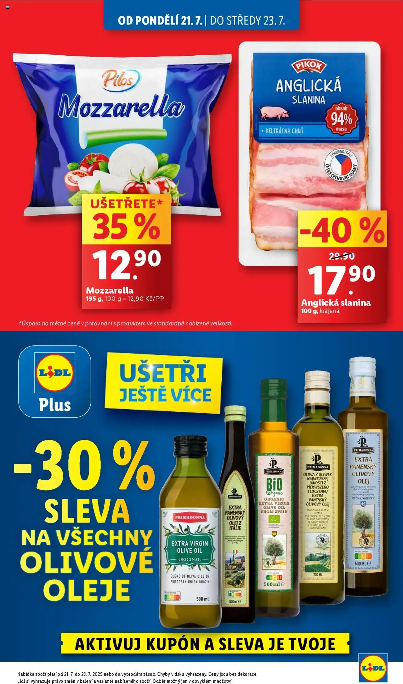 Lidl leták - strana 3- platný od 21.07.2025