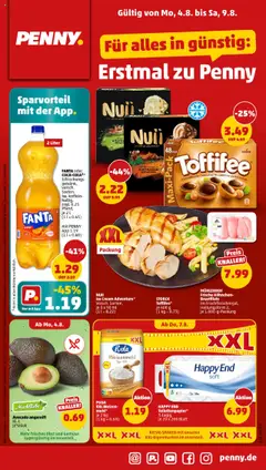 Vorschau Penny Prospekt 	 gültig ab 04.08.2025