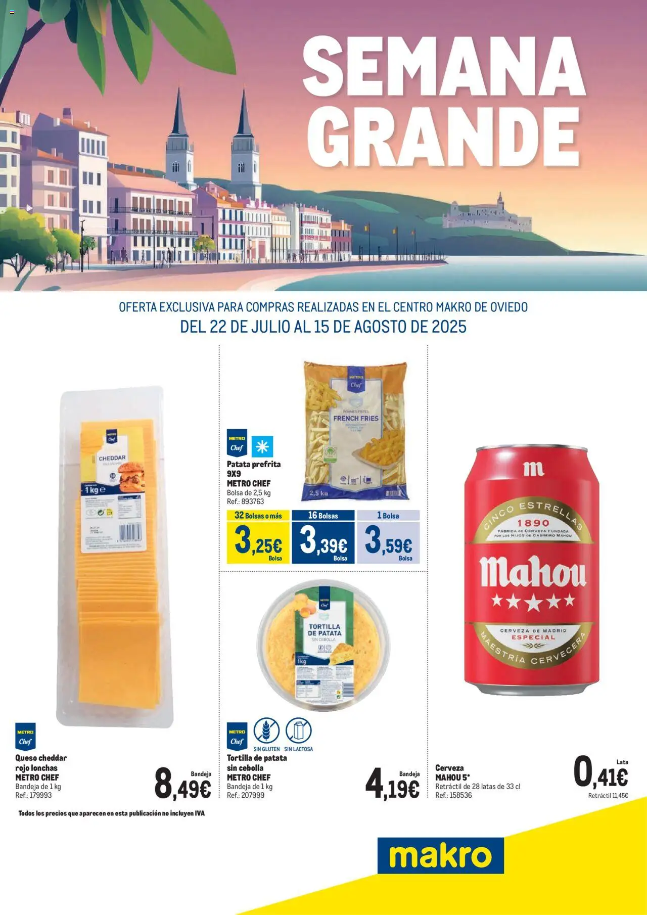 Makro - Semana Grande Oviedo - Página de 1 - Válido desde 22/07/2025