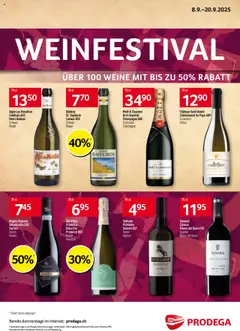 Vorschau Prodega Aktionen Weinfestival gültig ab 08.09.2025
