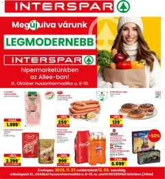 Előnézet Interspar Allee üzlet megújulás érvényes 2025.11.27.-tól