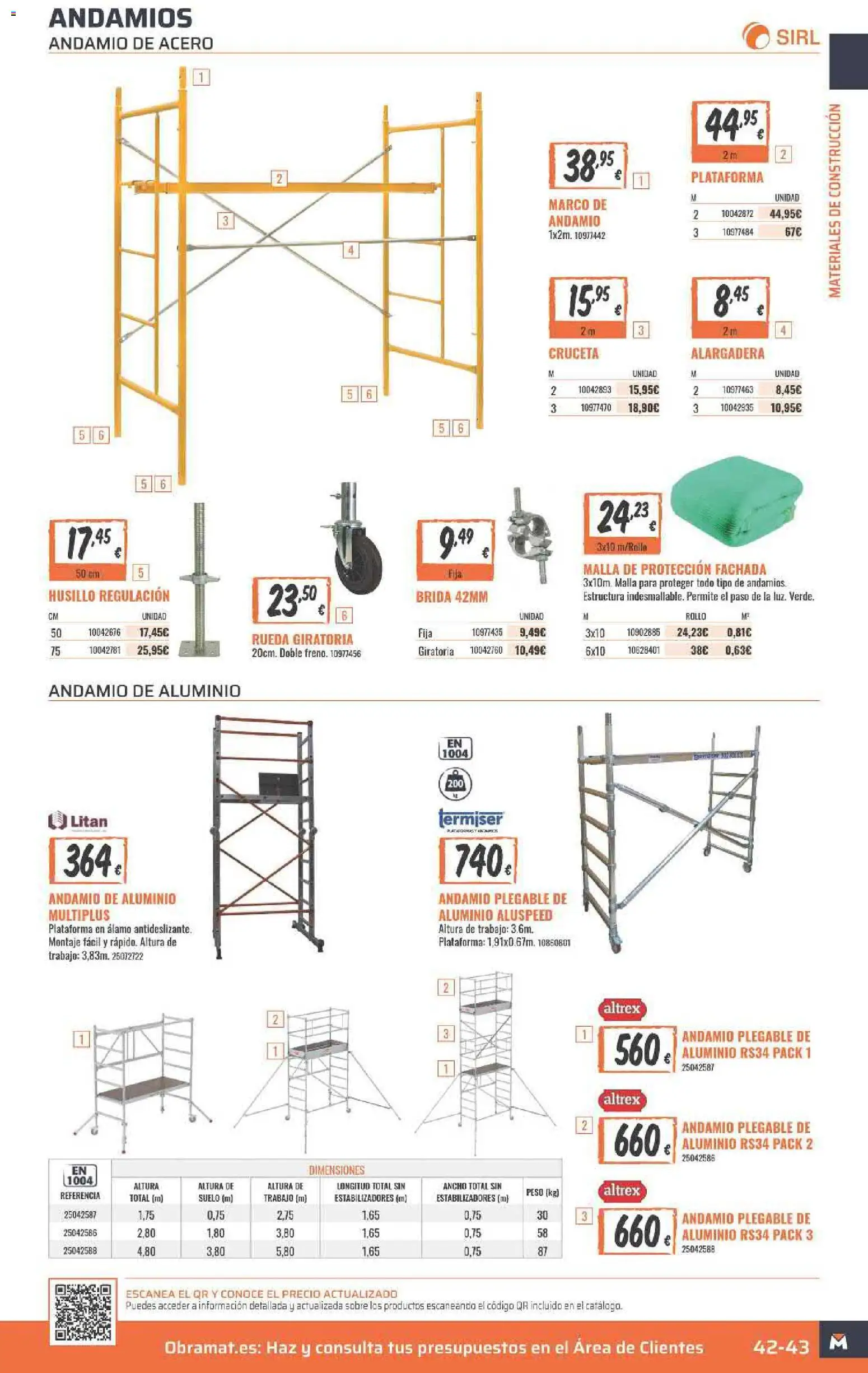 Obramat folleto - Página de 43 - Válido desde 23/03/2026