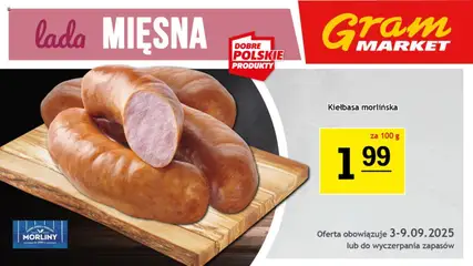 Podgląd Gram Market Gazetka - Lada Mięsna ważny od 03.09.2025