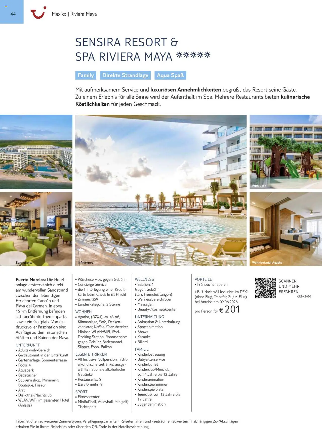 TUI Prospekt Mittelamerika & Karibik 2025/26	 - Seite 44 - gültig ab 01.11.2025