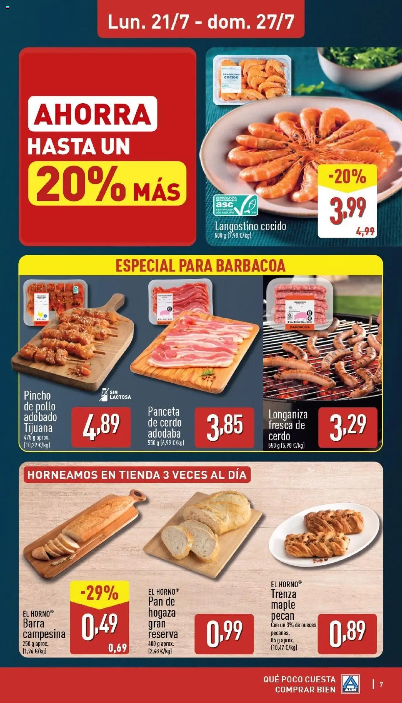 Aldi folleto Baleares - Página de 7 - Válido desde 21/07/2025