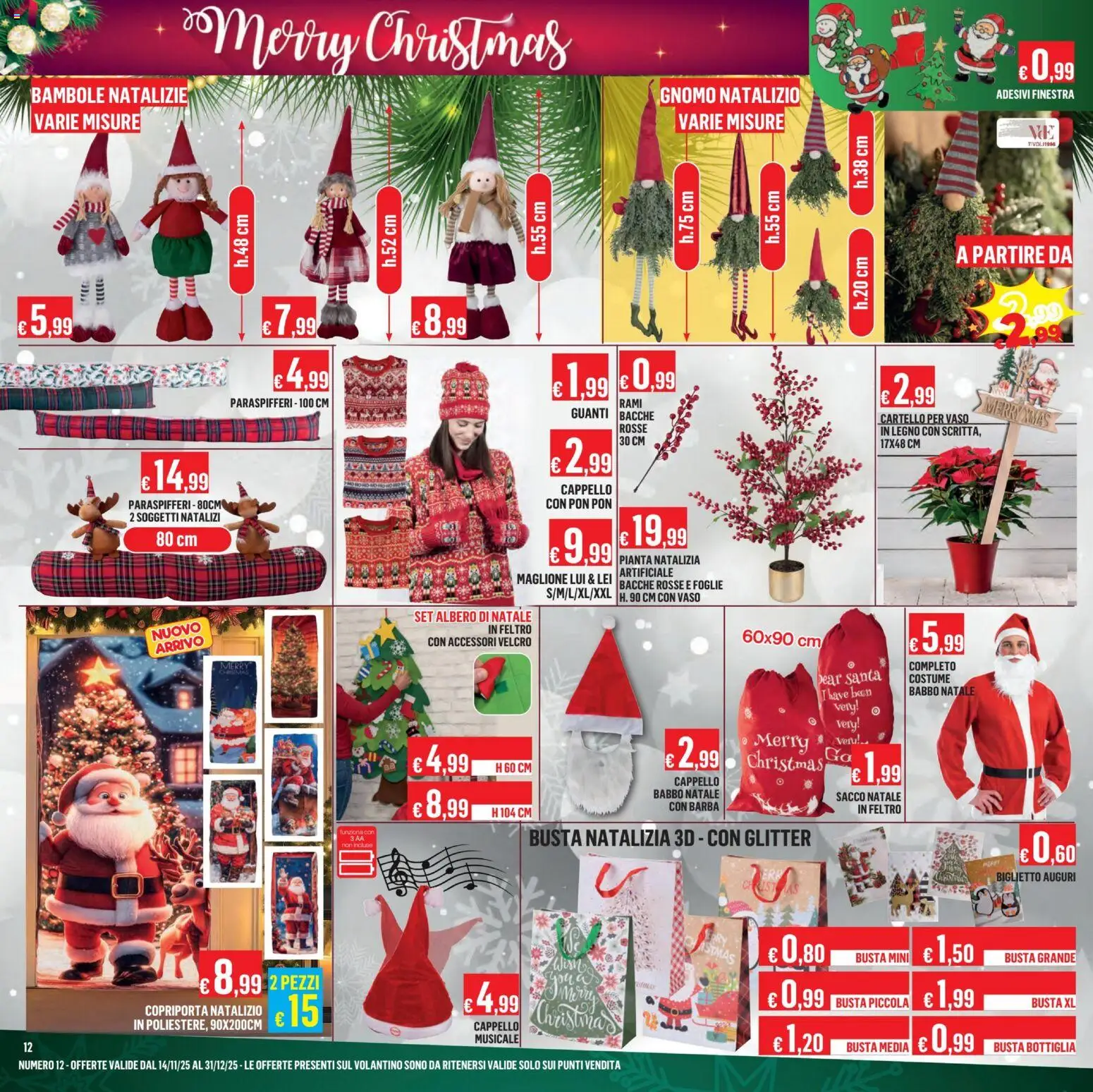 Volantino Satur	 - pagina 12 - valido dal 14/11/2025