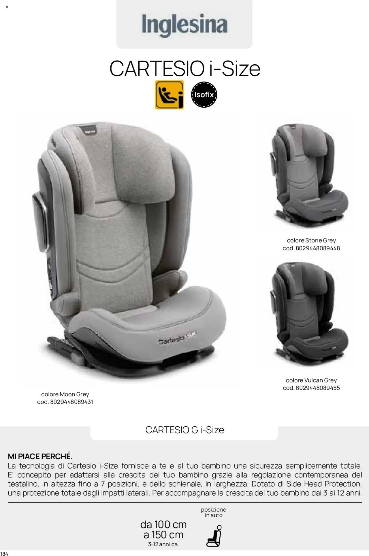 Catalogo Il Seggiolino Auto Prenatal	 - pagina 63 - valido dal 01/01/2025