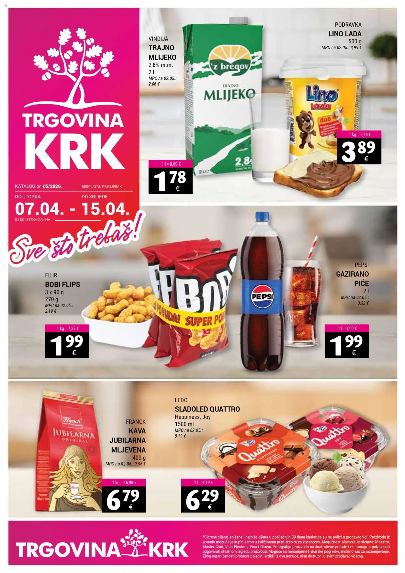 Trgovina Krk Katalog - stranica 1- važeći od 07.04.2026