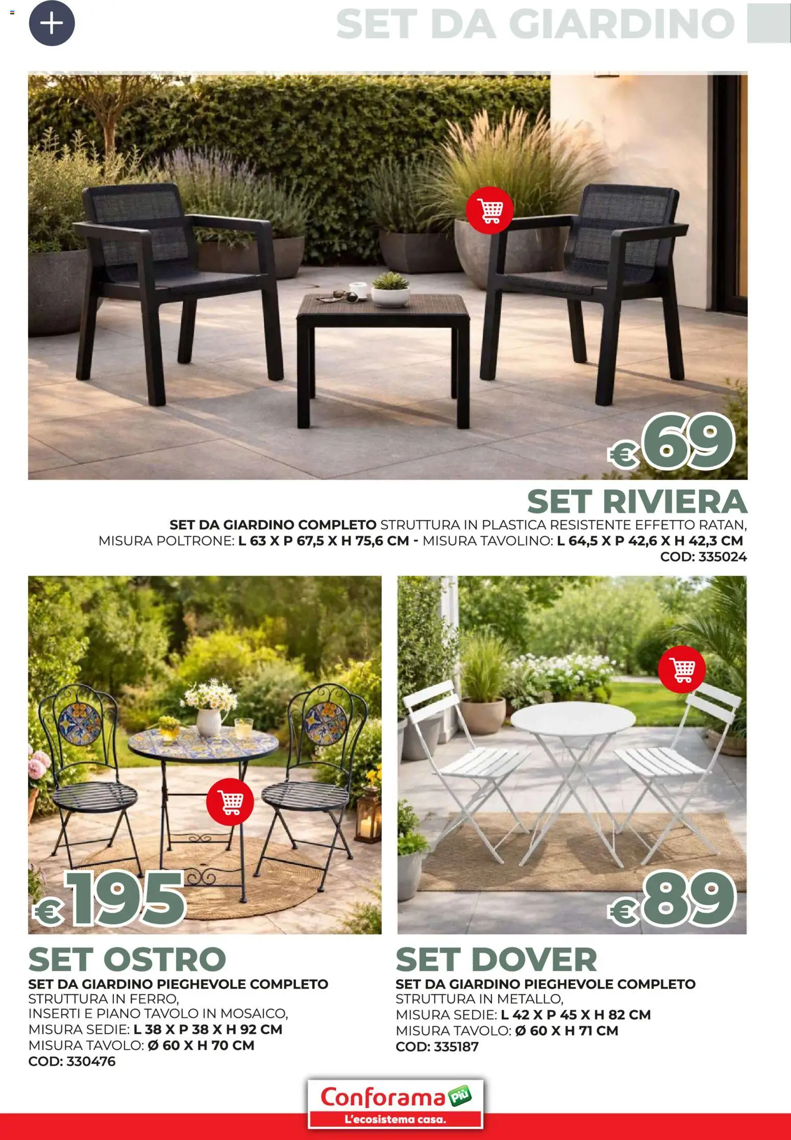 Conforama volantino Giardino - pagina 61 - valido dal 19/03/2026