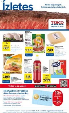 Előnézet Tesco Hipermarket - Akciós újság  érvényes 2025.10.16.-tól