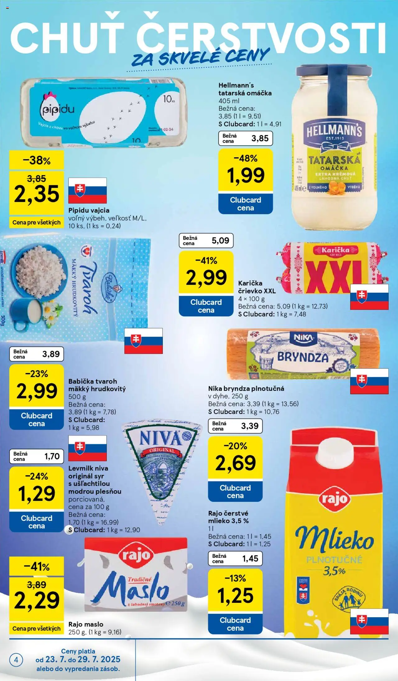 Tesco Hypermarket - leták - strana 4- platný od 23.07.2025