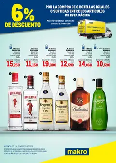 Vista previa del folleto Makro - Destilados Norte válido desde 01/08/2025
