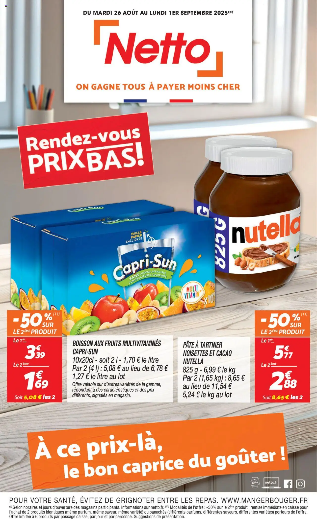 Netto catalogue - page 1 - valable à partir du 26/08/2025