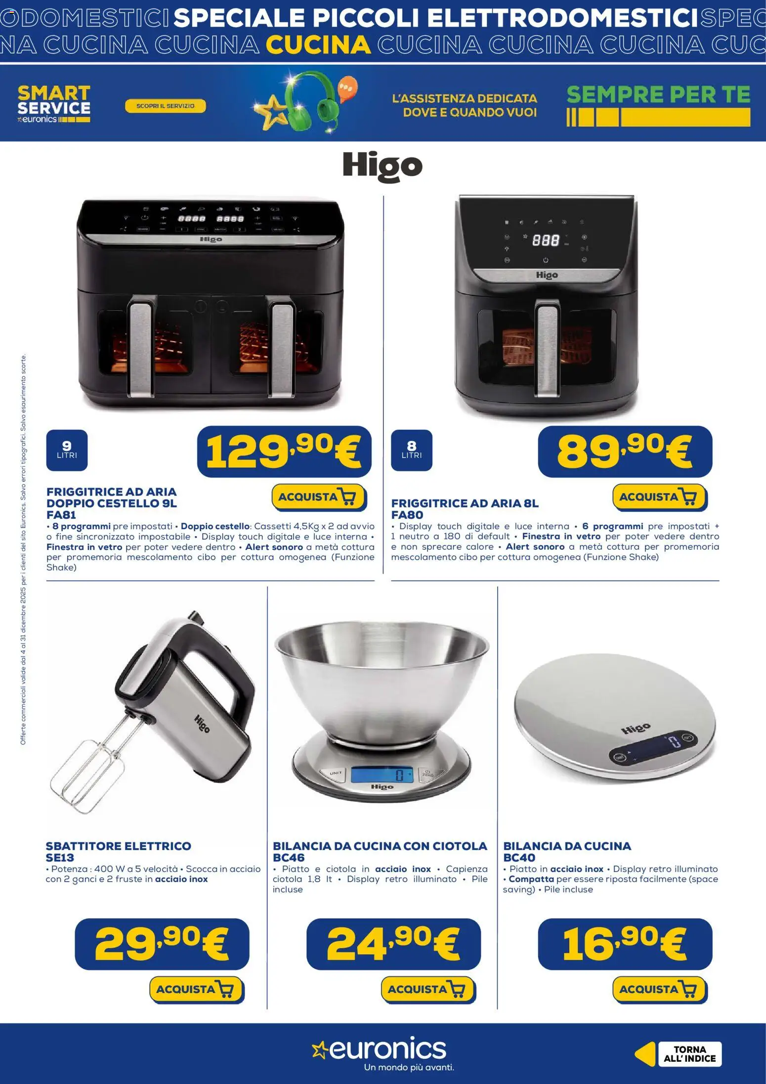 Euronics Piccoli Elettrodomestici catalogo - pagina 13 - valido dal 04/12/2025