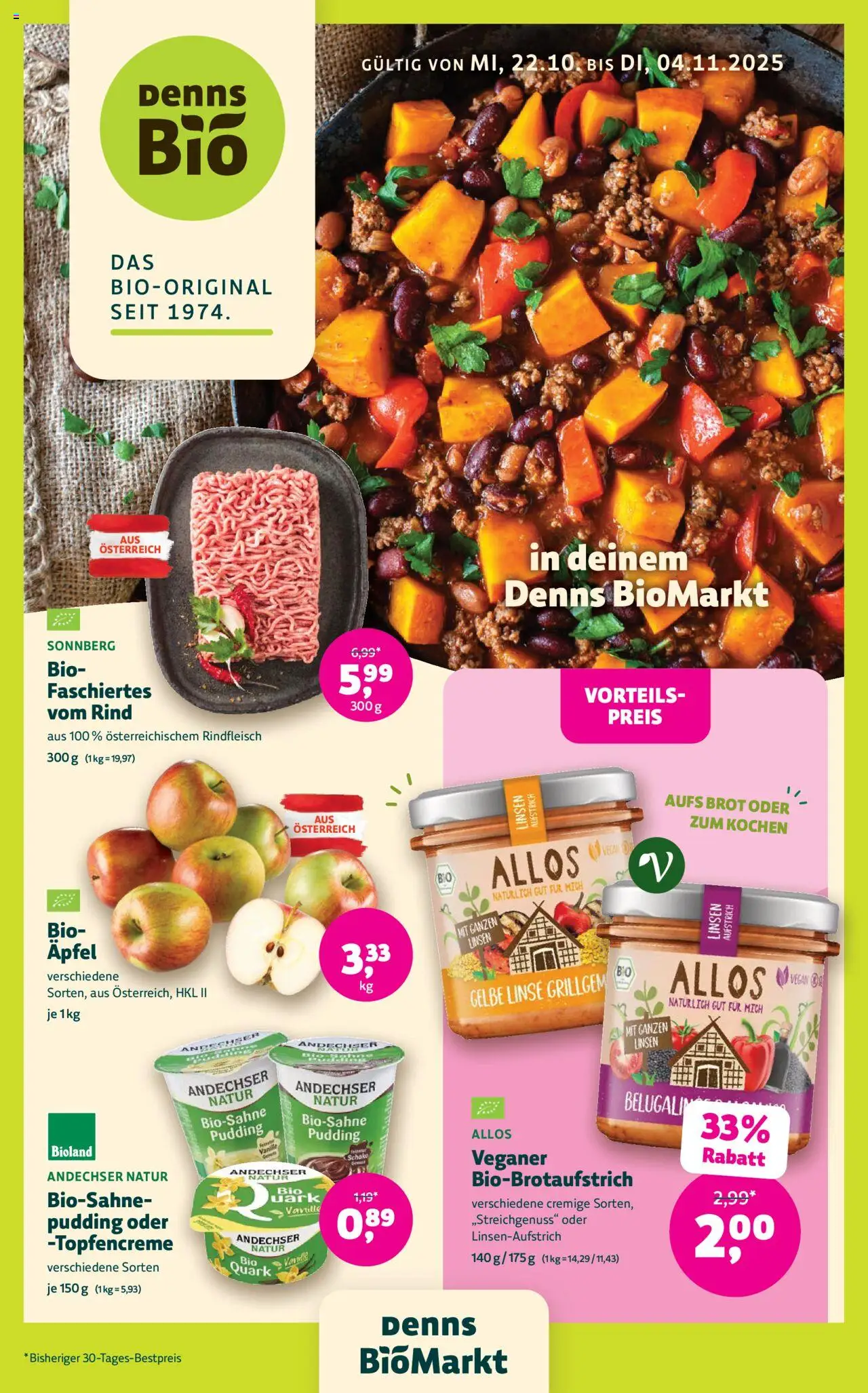 Denns BioMarkt Angebote - Seite 1- gültig ab 22.10.2025