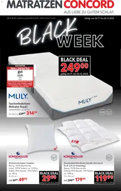 Vorschau Matratzen Concord - Black Friday gültig ab 26.11.2025