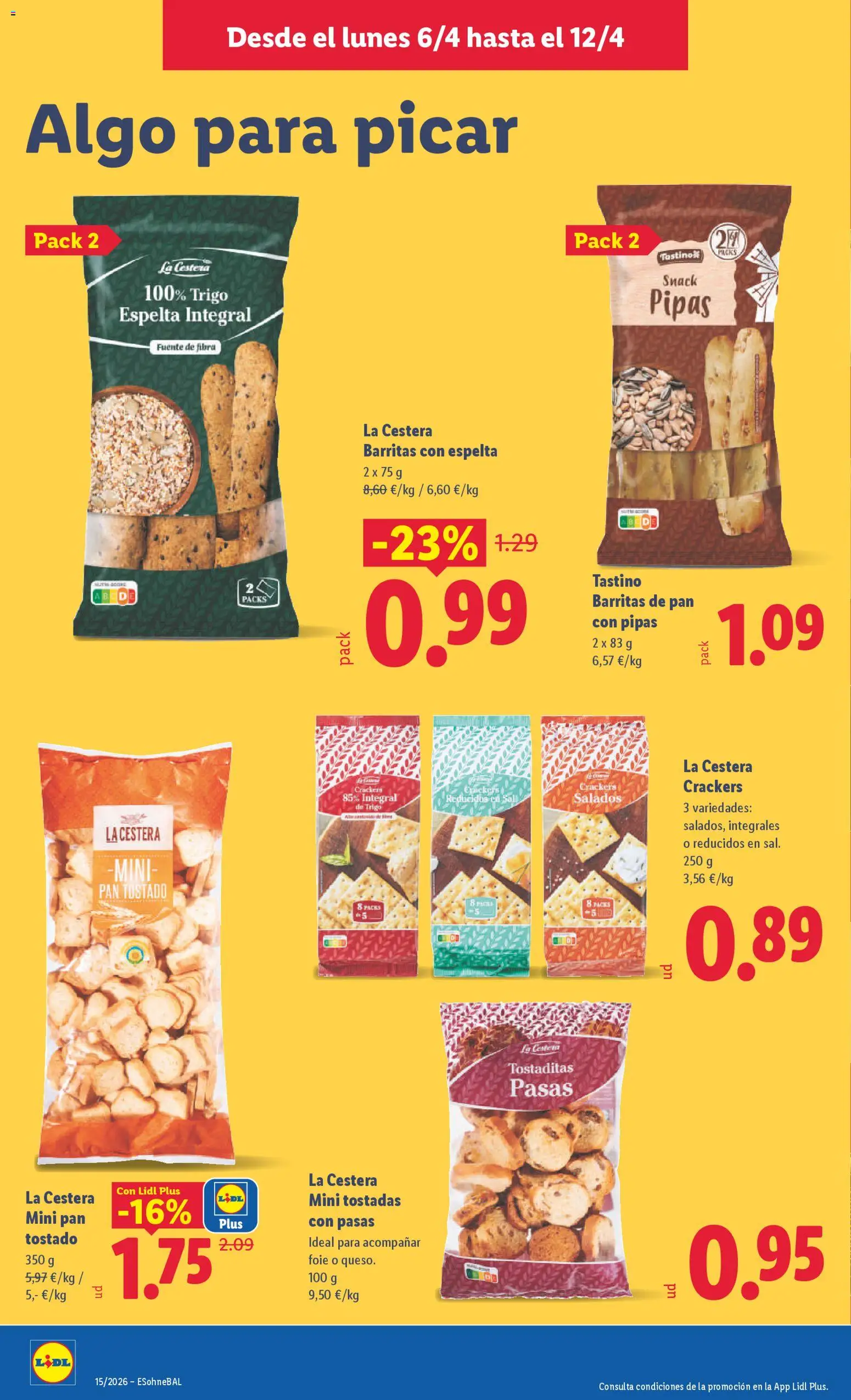 Lidl folleto - Página de 16 - Válido desde 06/04/2026