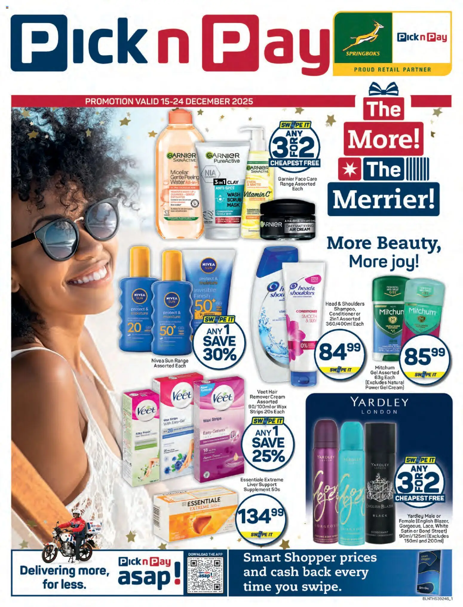 Pick n Pay - Health & Beauty Specials - page 1- valid from 15/12/2025