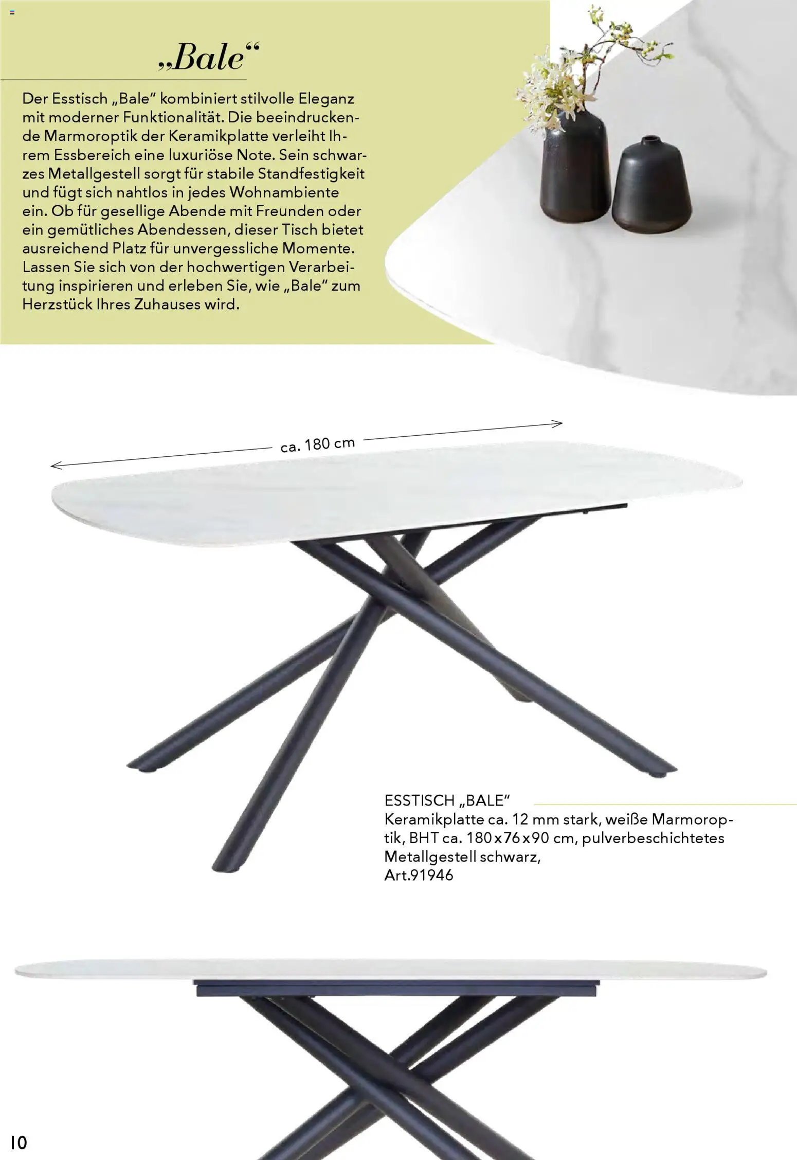 Rahaus Prospekt Glas/Keramik-Esstische - Seite 12 - gültig ab 29.01.2026