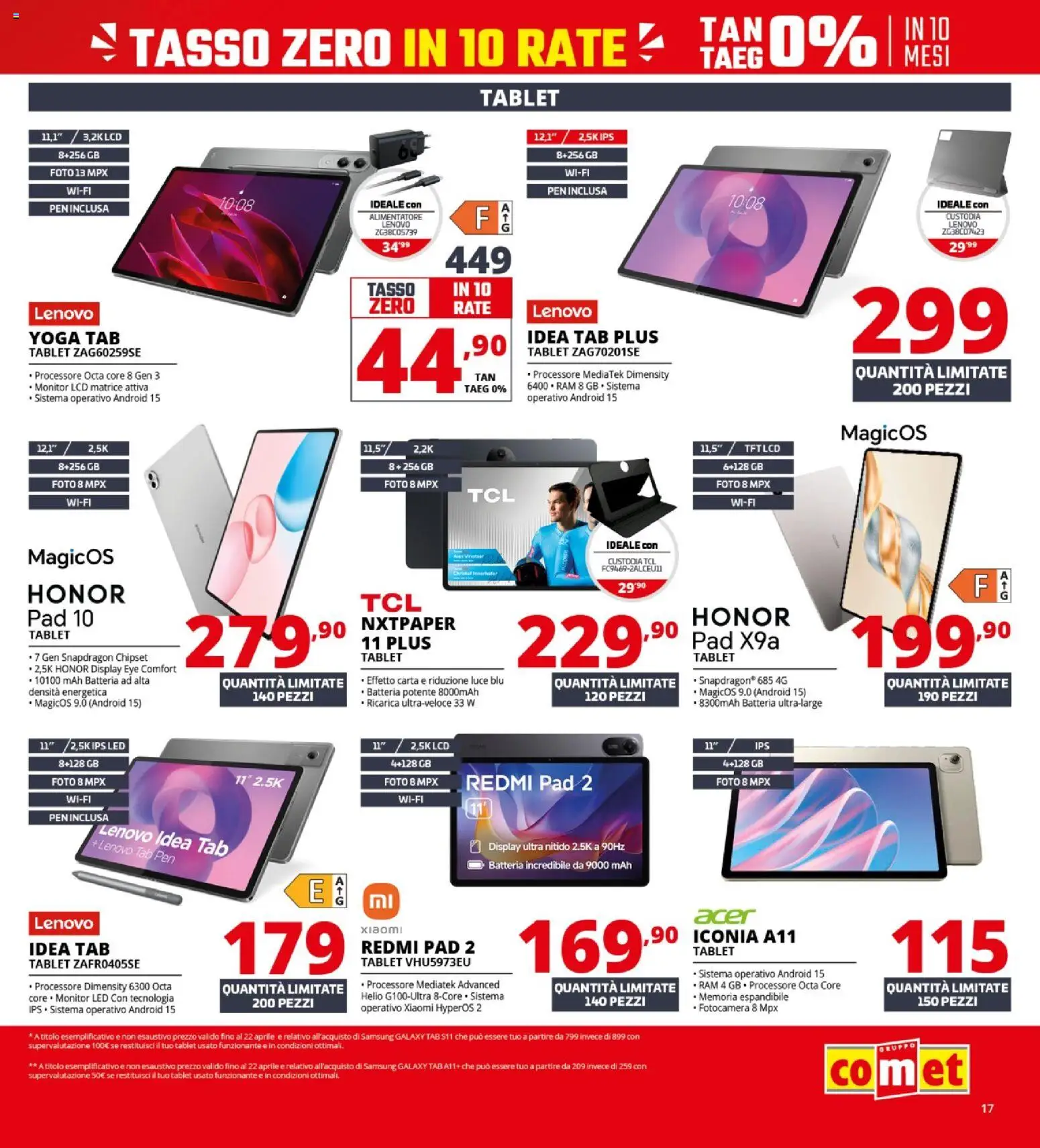 Comet volantino - pagina 17 - valido dal 09/04/2026