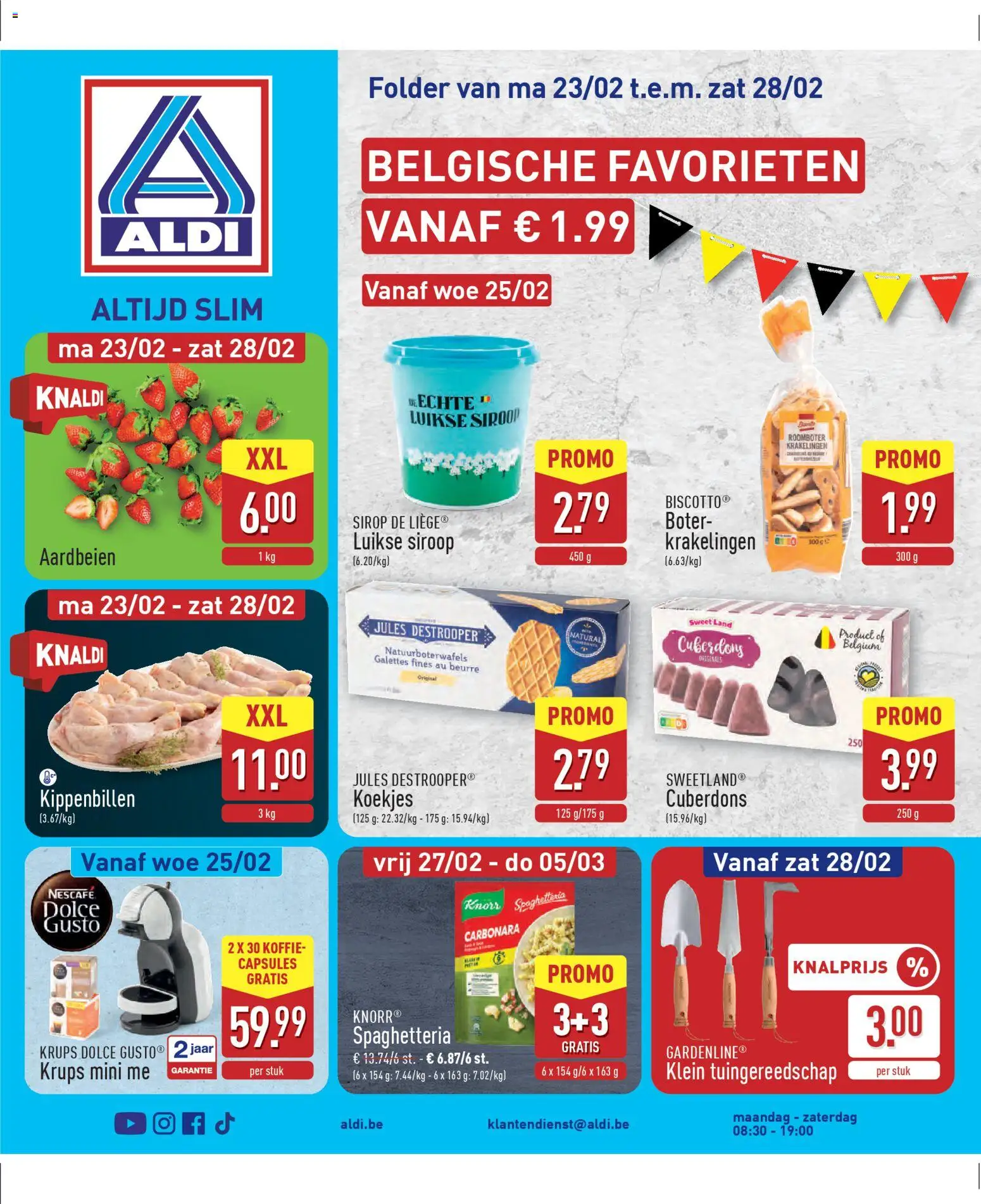 Aldi folder week 9 - pagina 1- geldig vanaf 23/02/2026
