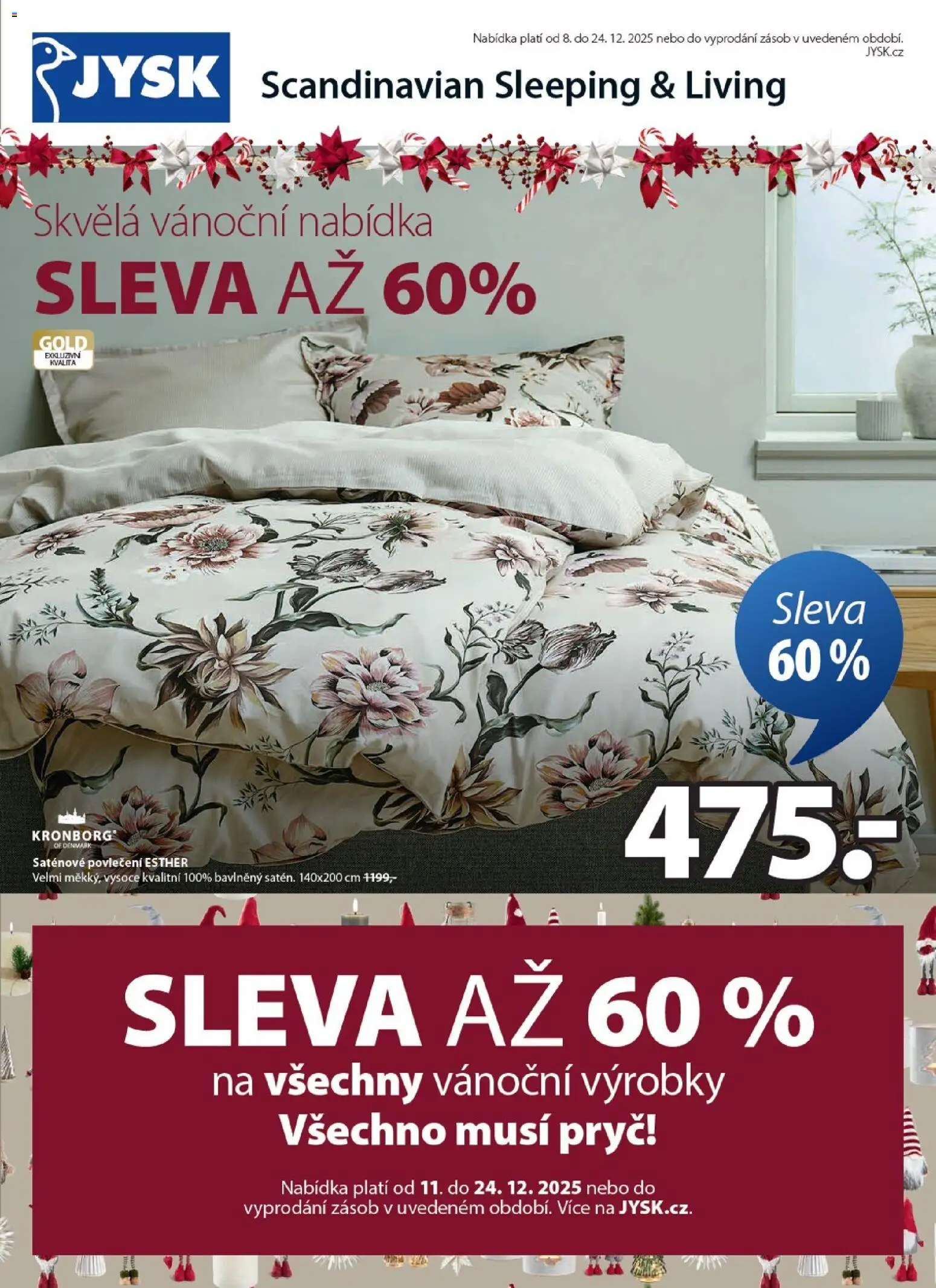 JYSK leták - Sleva - strana 1- platný od 11.12.2025