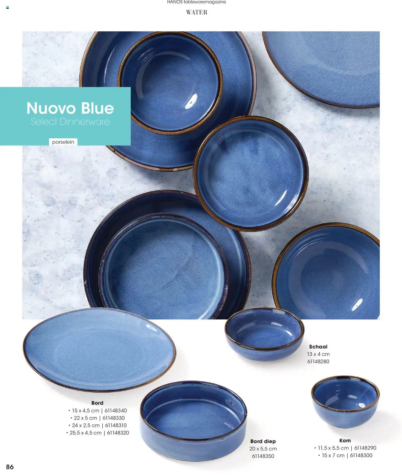 Hanos - Tableware magazine 2025-2026 - page 86- valid from 01-09-2025