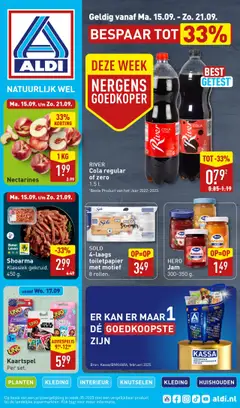 Aldi - Folder week 38 geldig vanaf 15-09-2025