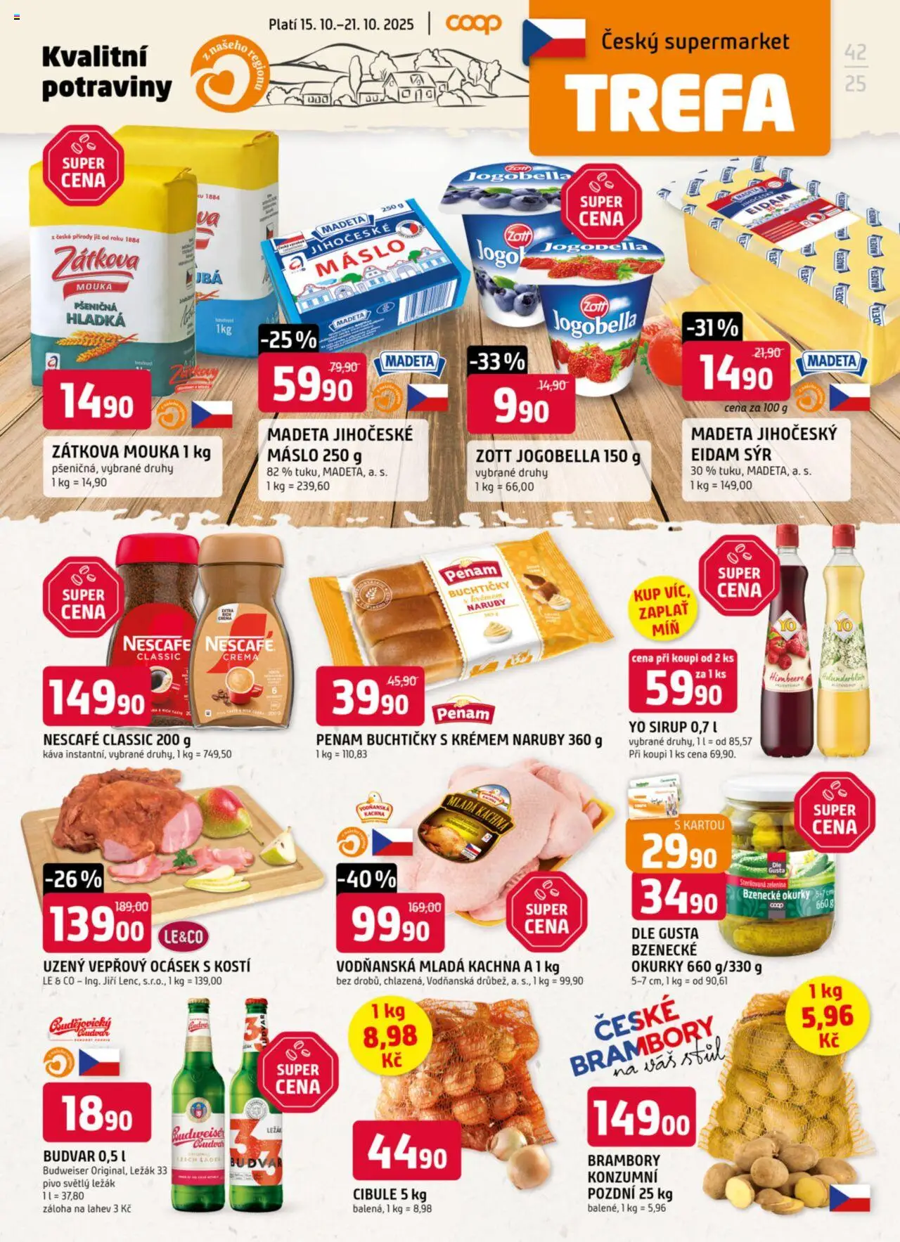 Trefa leták - strana 1- platný od 15.10.2025
