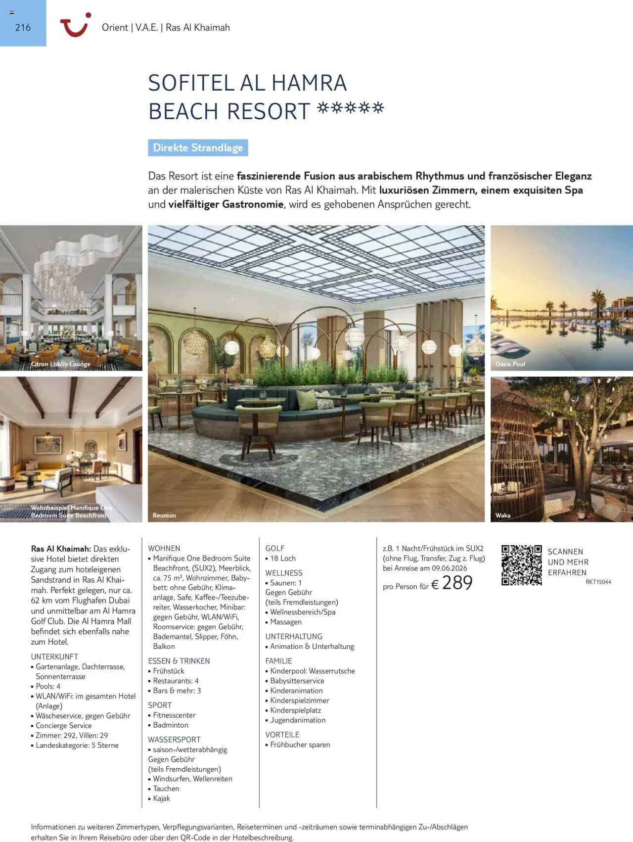 TUI Prospekt  Asien, Afrika, Orient & Indischer Ozean 2025/26 	 - Seite 216 - gültig ab 01.11.2025