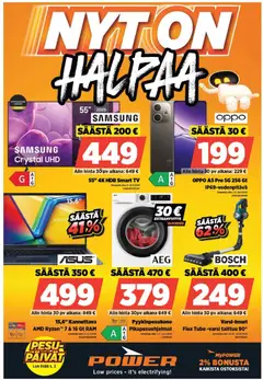 Esikatselu Power tarjoukset voimassa alkaen 08/03/2026
