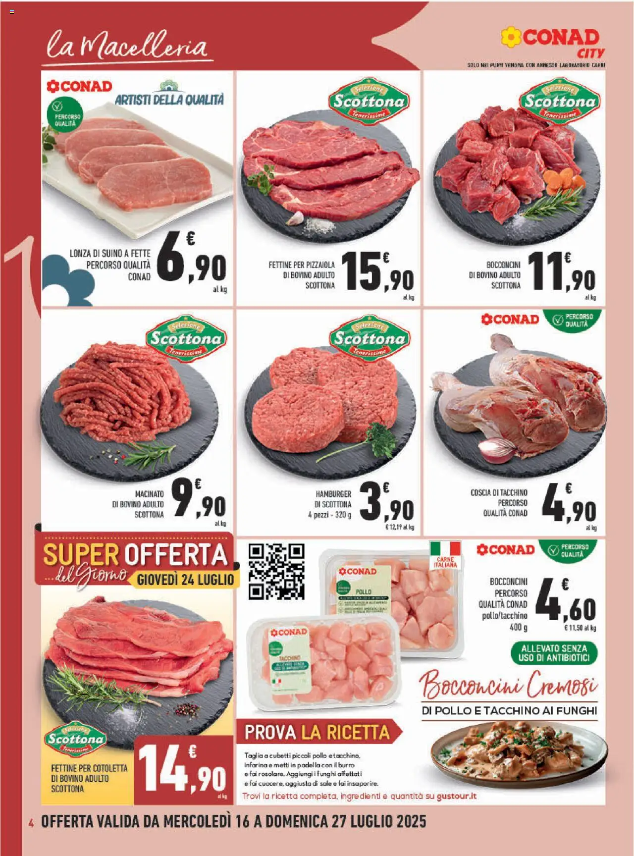 Conad City Campania catalogo - pagina 4 - valido dal 16/07/2025