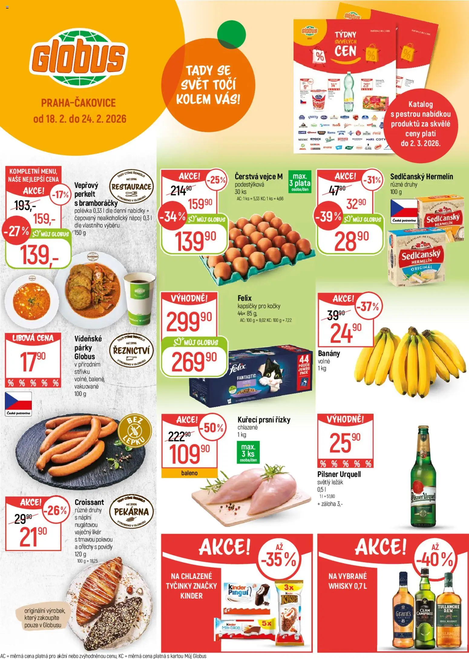 Globus leták - strana 1- platný od 18.02.2026