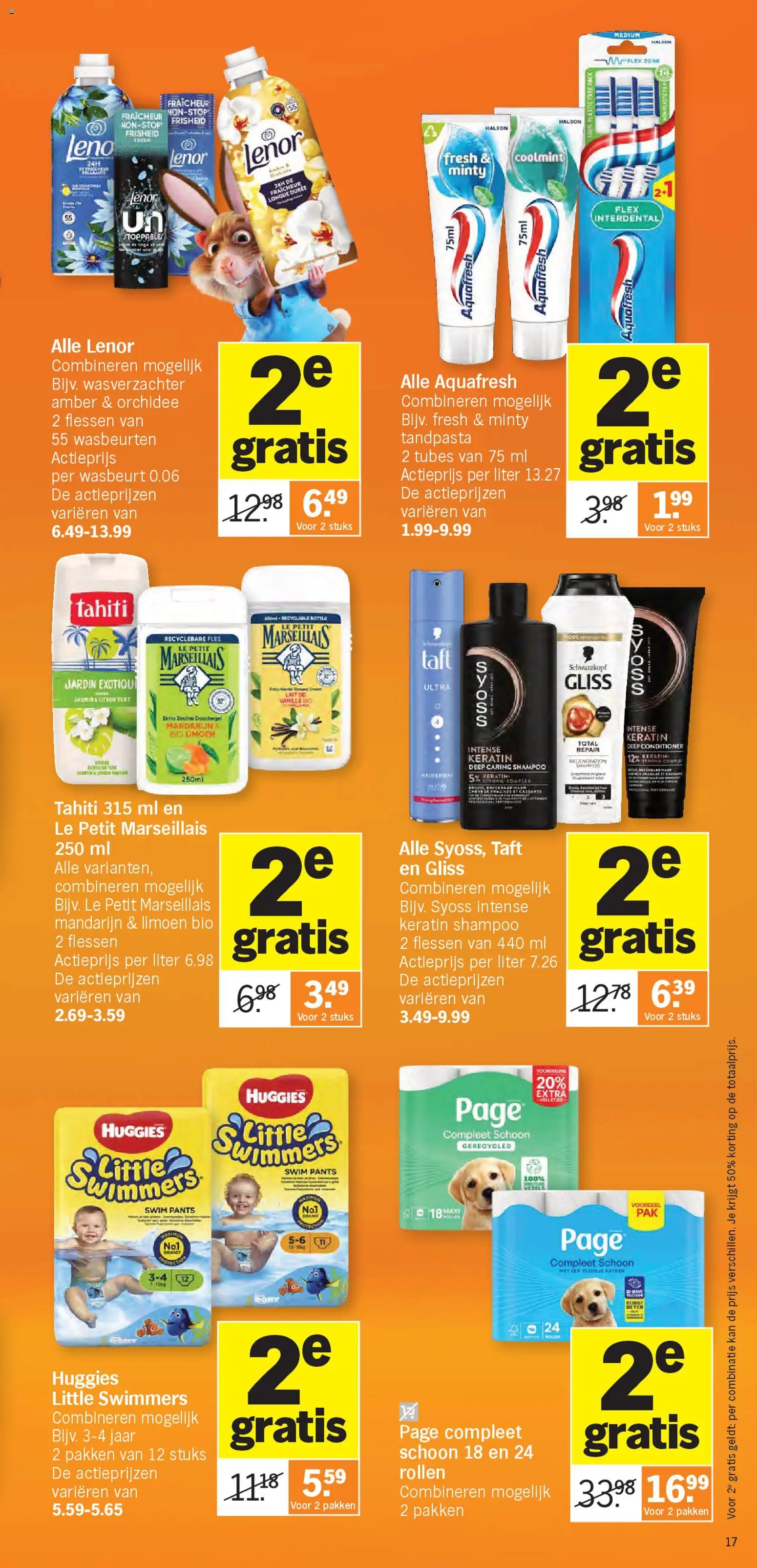 Albert Heijn folder week  / de la semaine 14 - page 17- valid from 30/03/2026