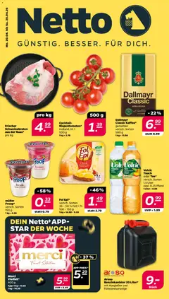 Vorschau Netto Prospekt 	 gültig ab 20.04.2026
