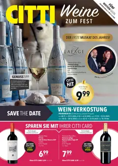 Vorschau CITTI Markt - Weine zum Fest gültig ab 26.11.2025