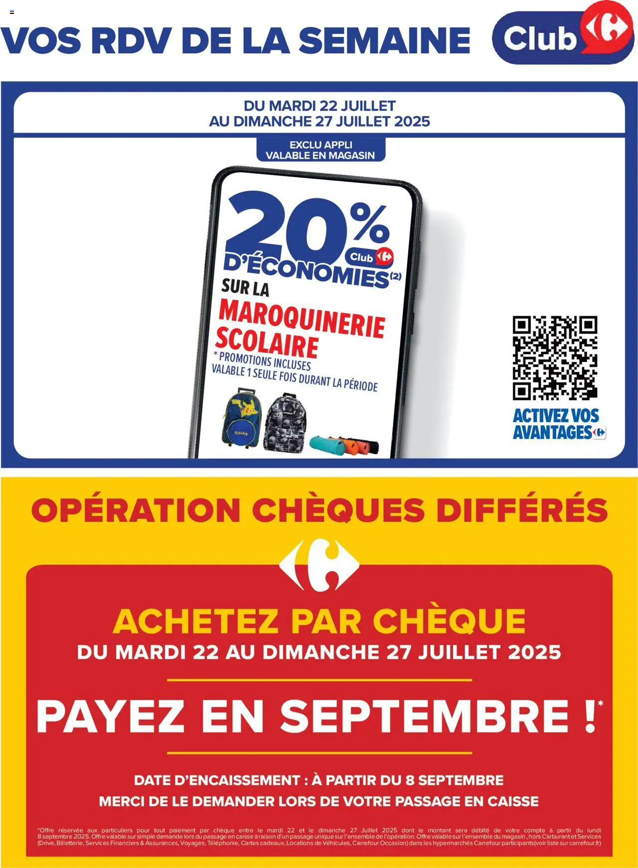 Carrefour catalogue semaine 30 - page 4 - valable à partir du 22/07/2025