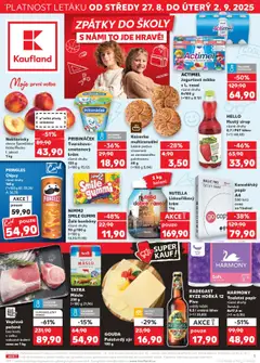 Náhled Kaufland leták platný od 27.08.2025