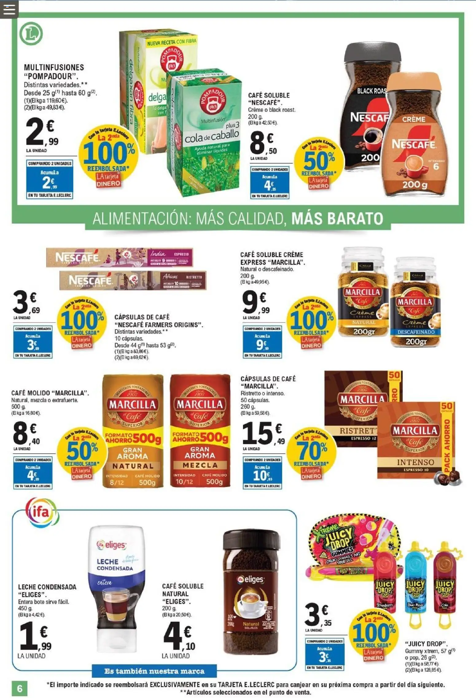 E.Leclerc folleto - Página de 6 - Válido desde 22/04/2026