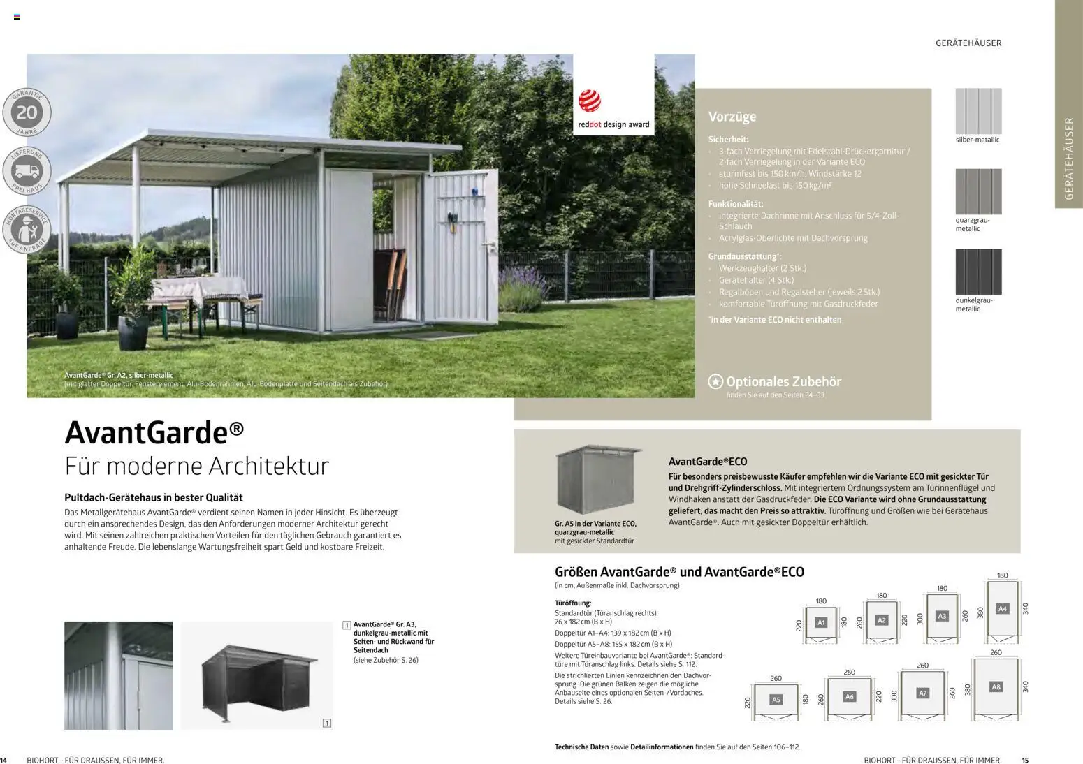 Dehner  Biohort – Metall für Garten & Terrasse - page 8- valid from 05.01.2026