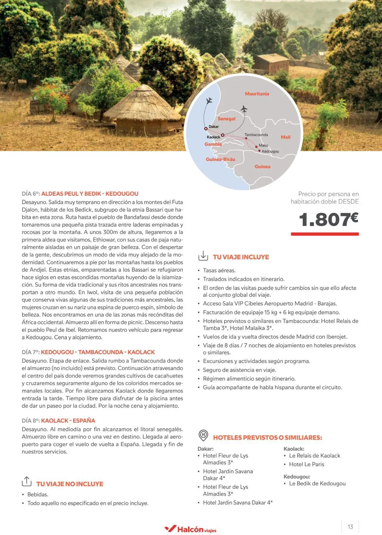 Halcón Viajes Senegal - Página de 13 - Válido desde 26/04/2024