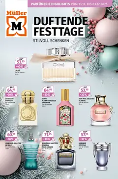 Vorschau Müller - Aktionen Duftende Festtage gültig ab 13.11.2025