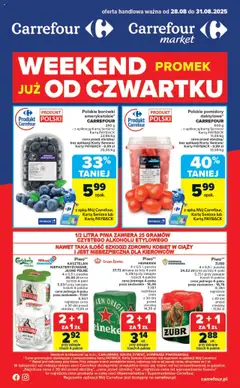 Podgląd Carrefour Gazetka - Weekend promek już od czwartku ważny od 28.08.2025